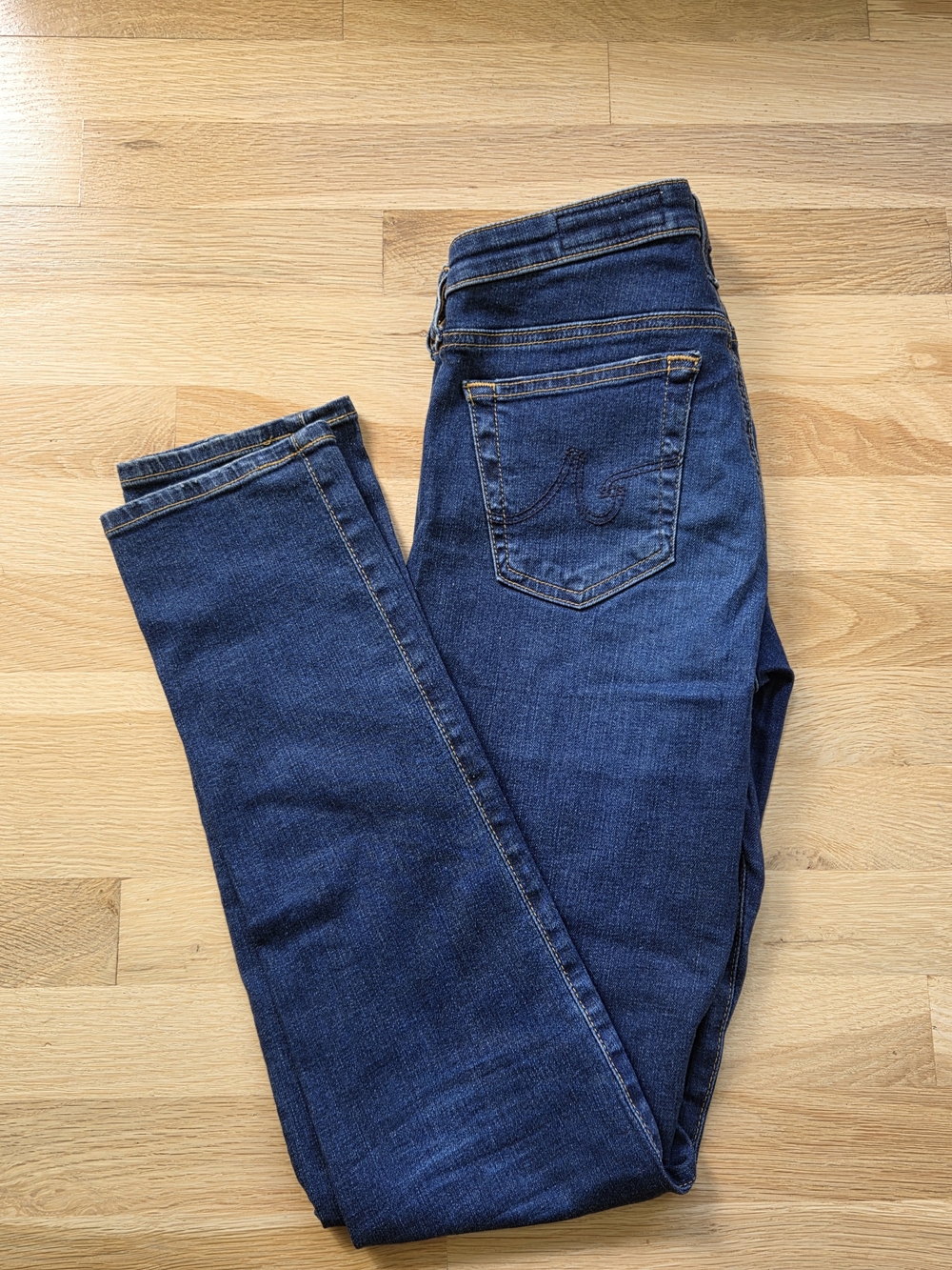 AG Adriano Goldschmied "The Stilt" Cigarette Leg Jeans, Size 27R, NWOT